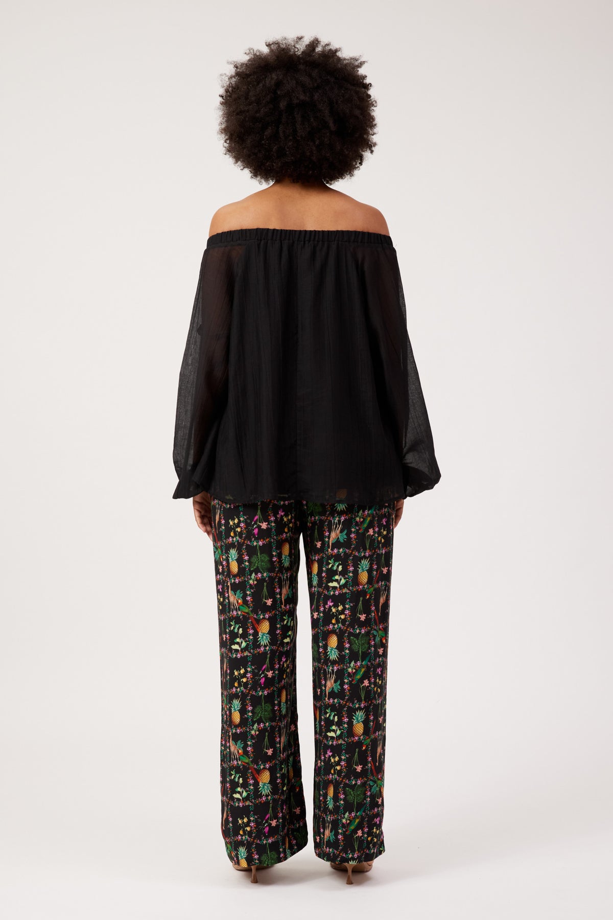 Kenya Off Shoulder Top from The Haven Co - Black