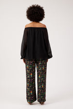 Kenya Off Shoulder Top from The Haven Co - Black