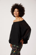 Kenya Off Shoulder Top from The Haven Co - Black