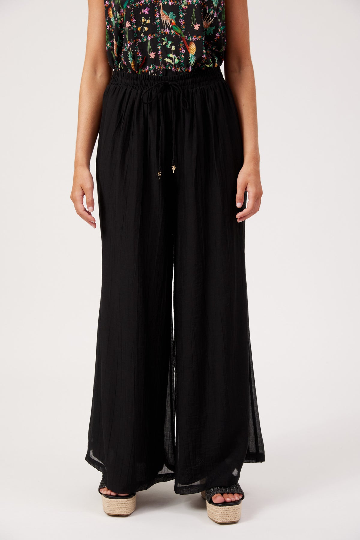 Kenya Palazzo Pant from The Haven Co - Black