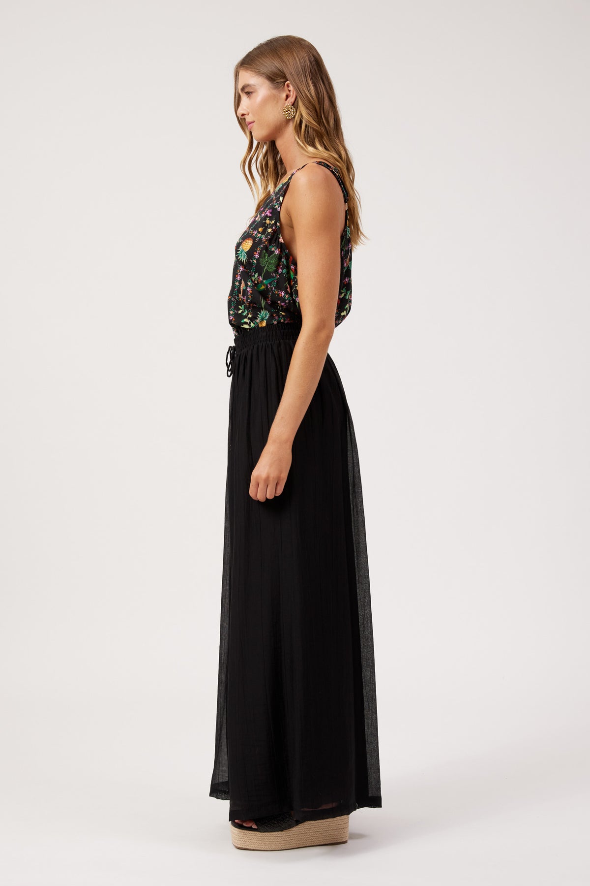 Kenya Palazzo Pant from The Haven Co - Black