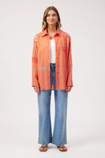 Mykonos Embroidered Shirt - Pink