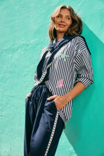 Elba Heart Long Sleeved T-Shirt from The Haven Co - Navy