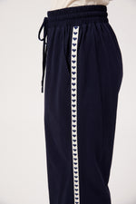 Elba Heart Pant from The Haven Co - Navy