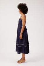 Positano Contrast Dress from The Haven Co - Navy
