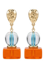 Crete Blue Earring - Bead