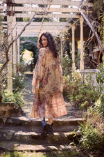 Ariel chiffon blouse - Antique Rose