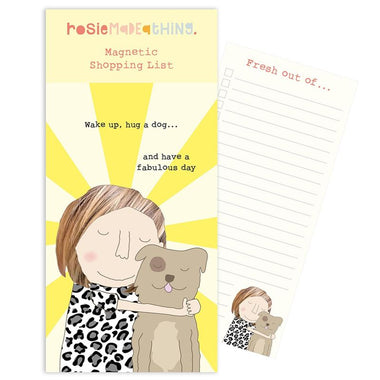 Rosie Made a Thing - Hug A Dog - Magnetic List Pad