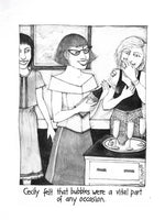 Cecily Tea Towel - Bubbles Occasion