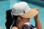 Betty Cap Raffia White