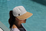 Betty Cap Raffia White