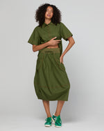 Boom Shankar Guru Skirt in Chive