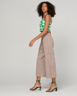 Evelina Pant - Cocoa Gingham