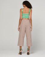 Evelina Pant - Cocoa Gingham