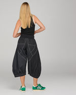Boom Shankar Hatsu Guru Pant - Black with White Stitching
