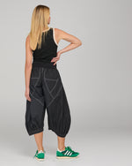 Boom Shankar Hatsu Guru Pant - Black with White Stitching