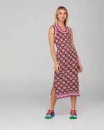 Boom Shankar Gigi Dress - Merlot Jacquard knit