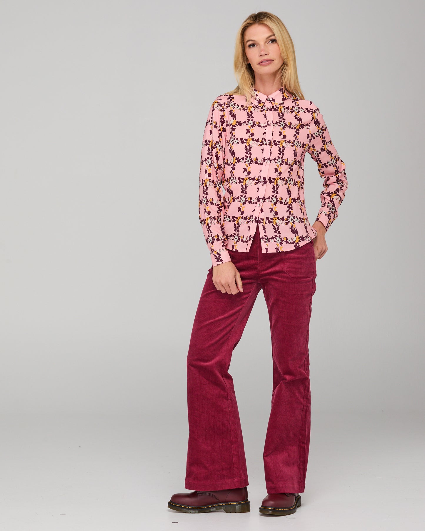 Boom Shankar Akane Shirt - Yoshiko print