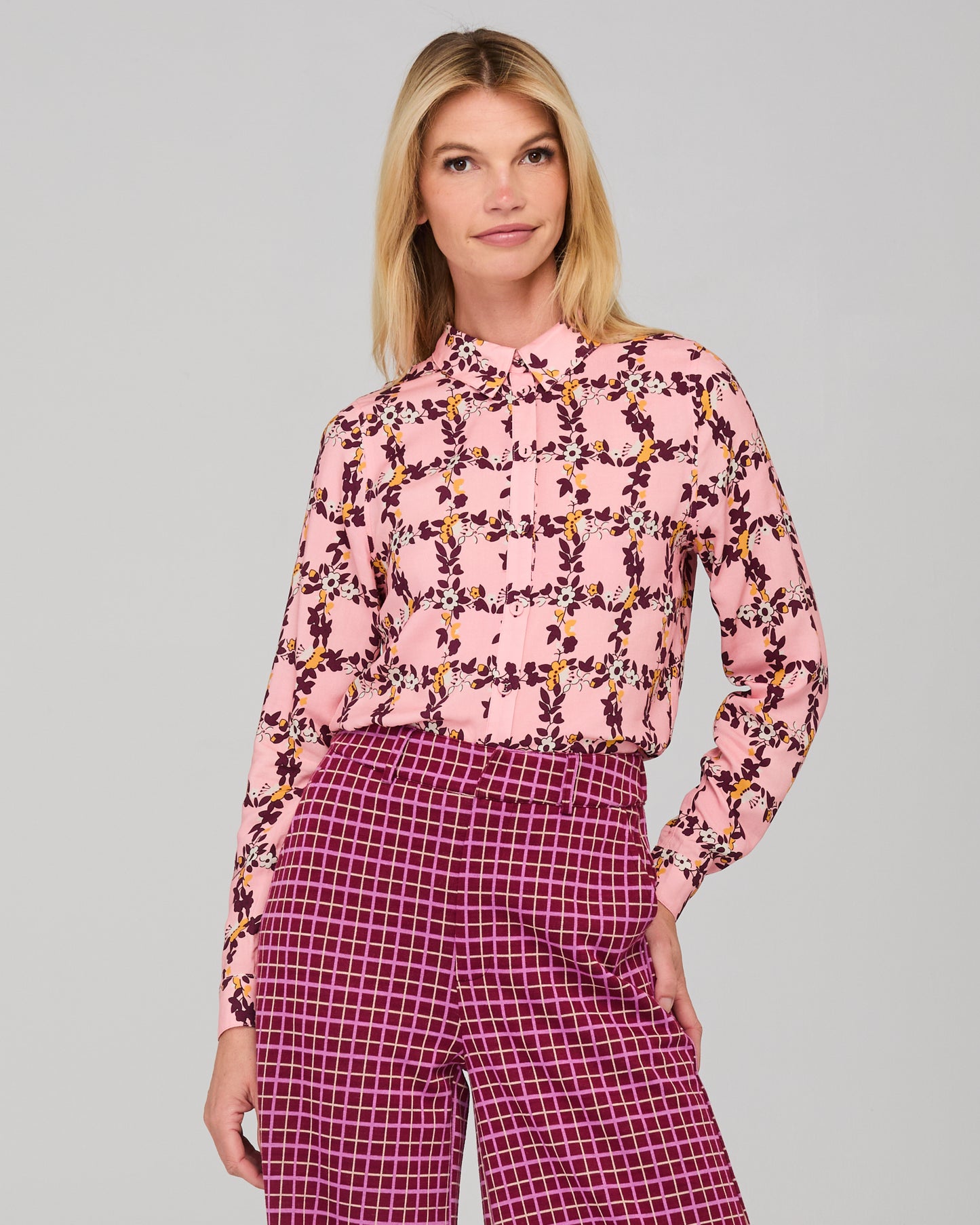 Boom Shankar Akane Shirt - Yoshiko print