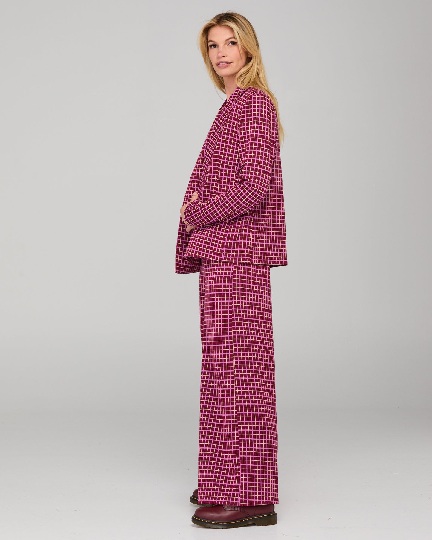 Boom Shankar Aiko Pant - Himari Check