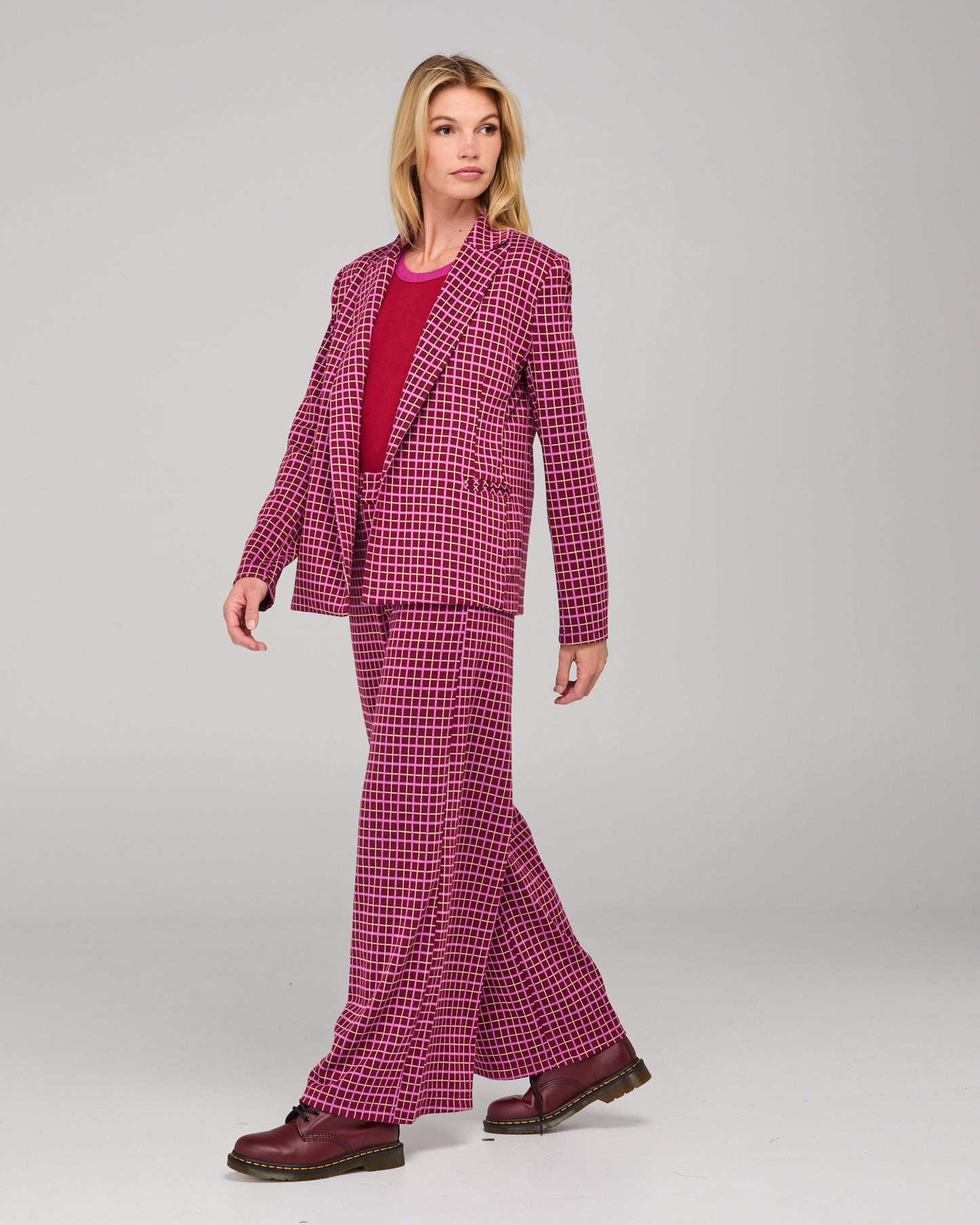 Boom Shankar Aiko Pant - Himari Check