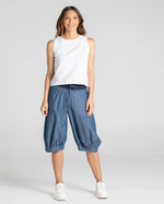 Boom Shankar Jada Short Basic - Blue Chambray