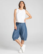 Boom Shankar Jada Short Basic - Blue Chambray