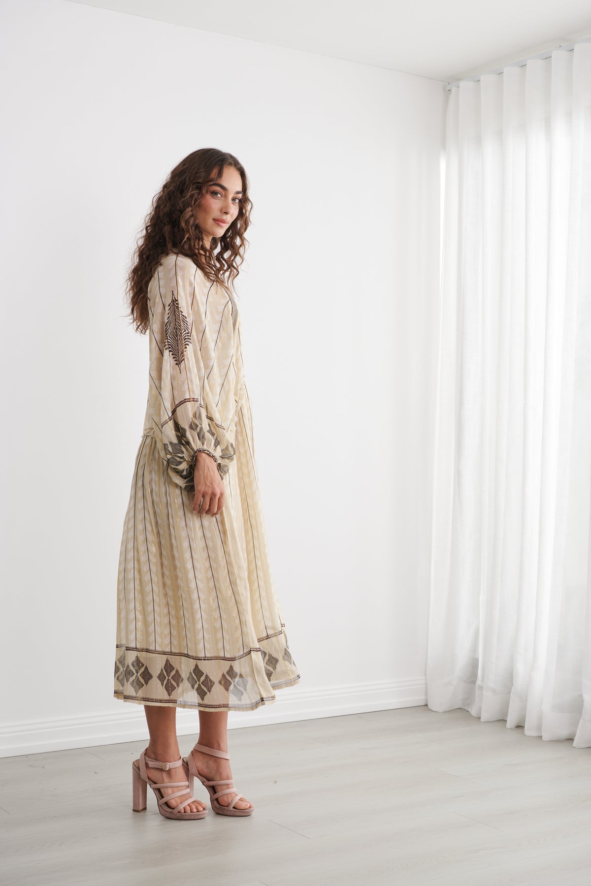Caju Moroccan Lurex Dress
