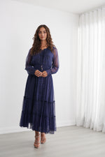 Caju Sheer Vine Maxi Dress