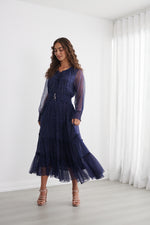 Caju Sheer Vine Maxi Dress