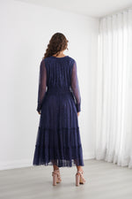 Caju Sheer Vine Maxi Dress