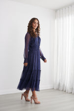 Caju Sheer Vine Maxi Dress
