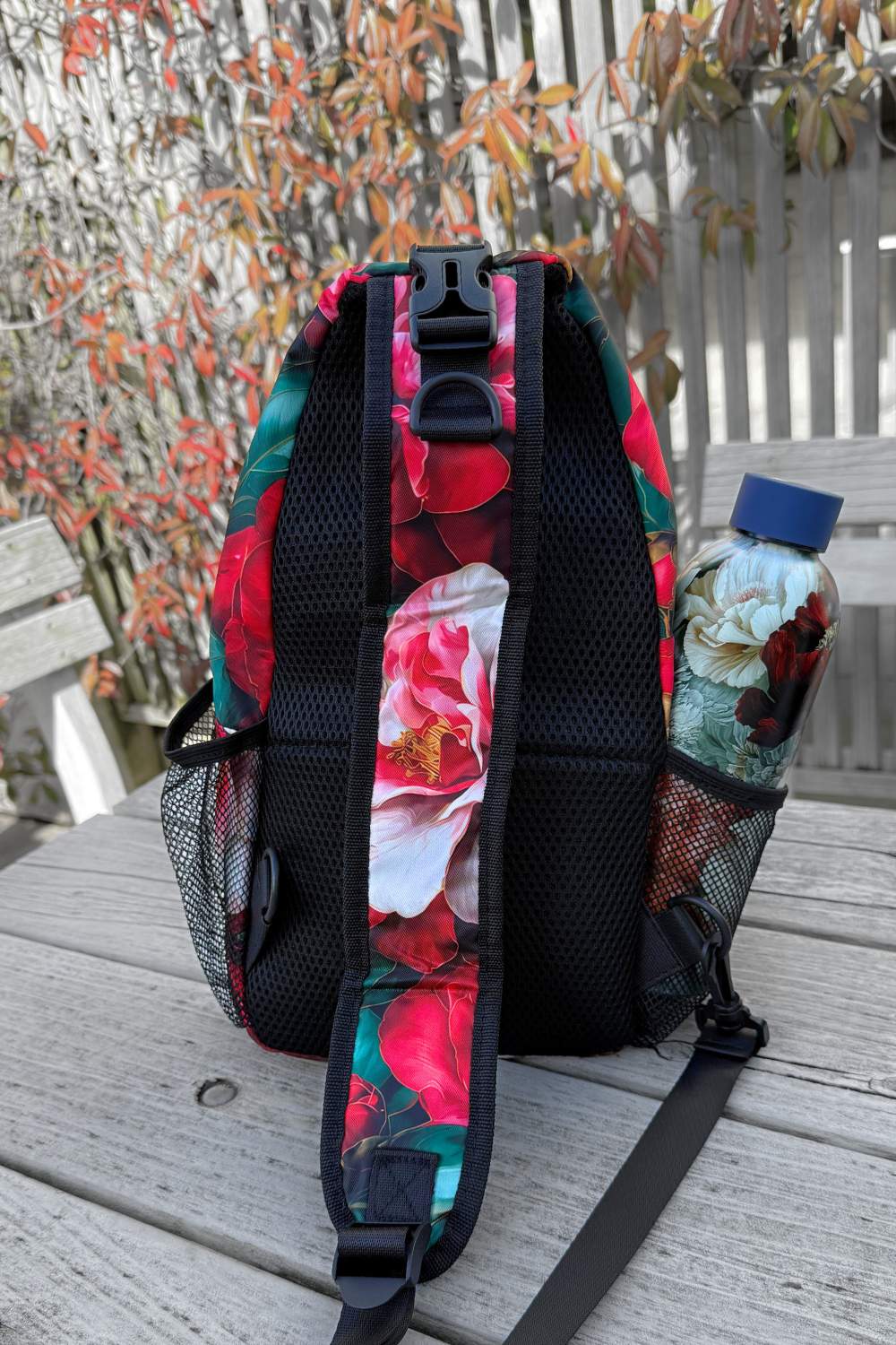 Anna Stretton Crossbody Sling Bag - Camellia Winter