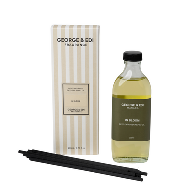 GEORGE & EDI REED DIFFUSER 200ML REFILL- IN BLOOM