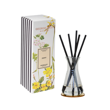 GEORGE & EDI REED DIFFUSER SET - EBONY