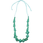 Geo Necklace Turquoise