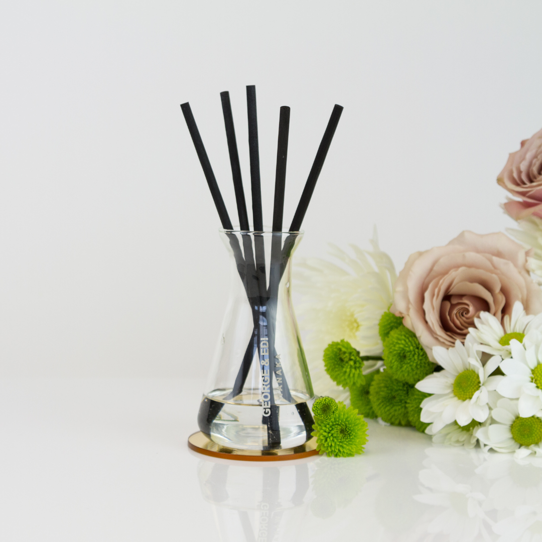 GEORGE & EDI REED DIFFUSER SET - EBONY
