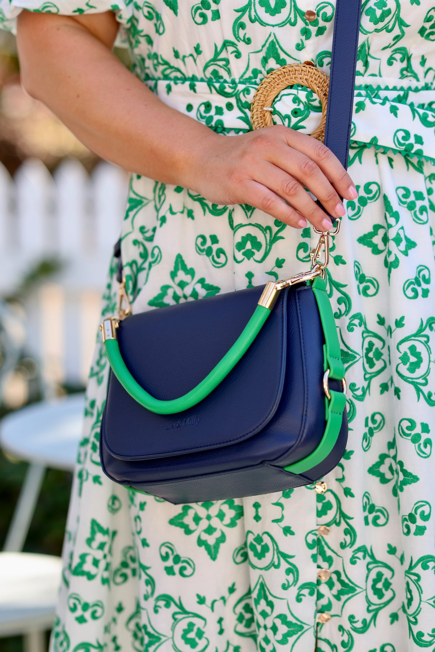Liv & Milly Grace Bag- Navy