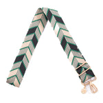 Liv & Milly Guitar Strap - Green Arrows
