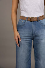 Classic Suede Belt from Humidity Lifestyle - Camel