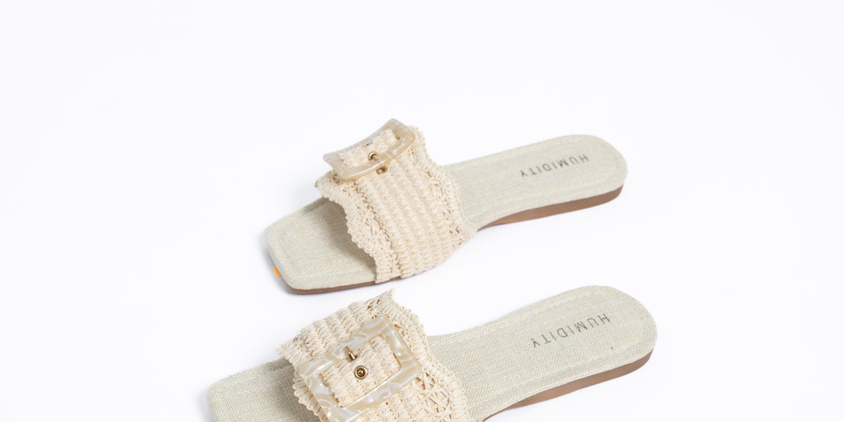 COCO SLIDE - NATURAL – Dovetail Boutique NZ