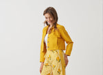 Holmes & Fallon Yellow Canvas Jacket
