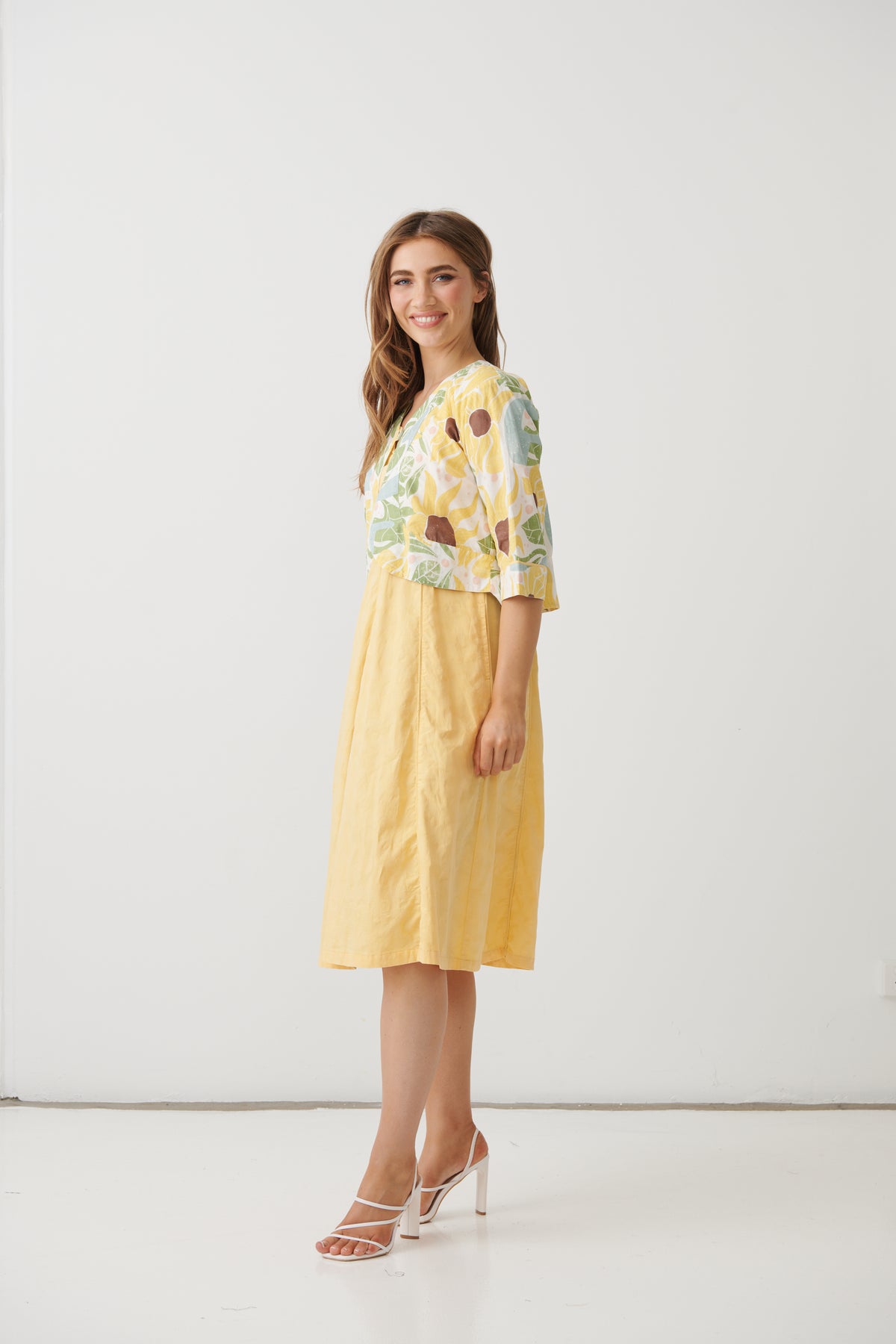 Holmes & Fallon Sunflower Fields Dress