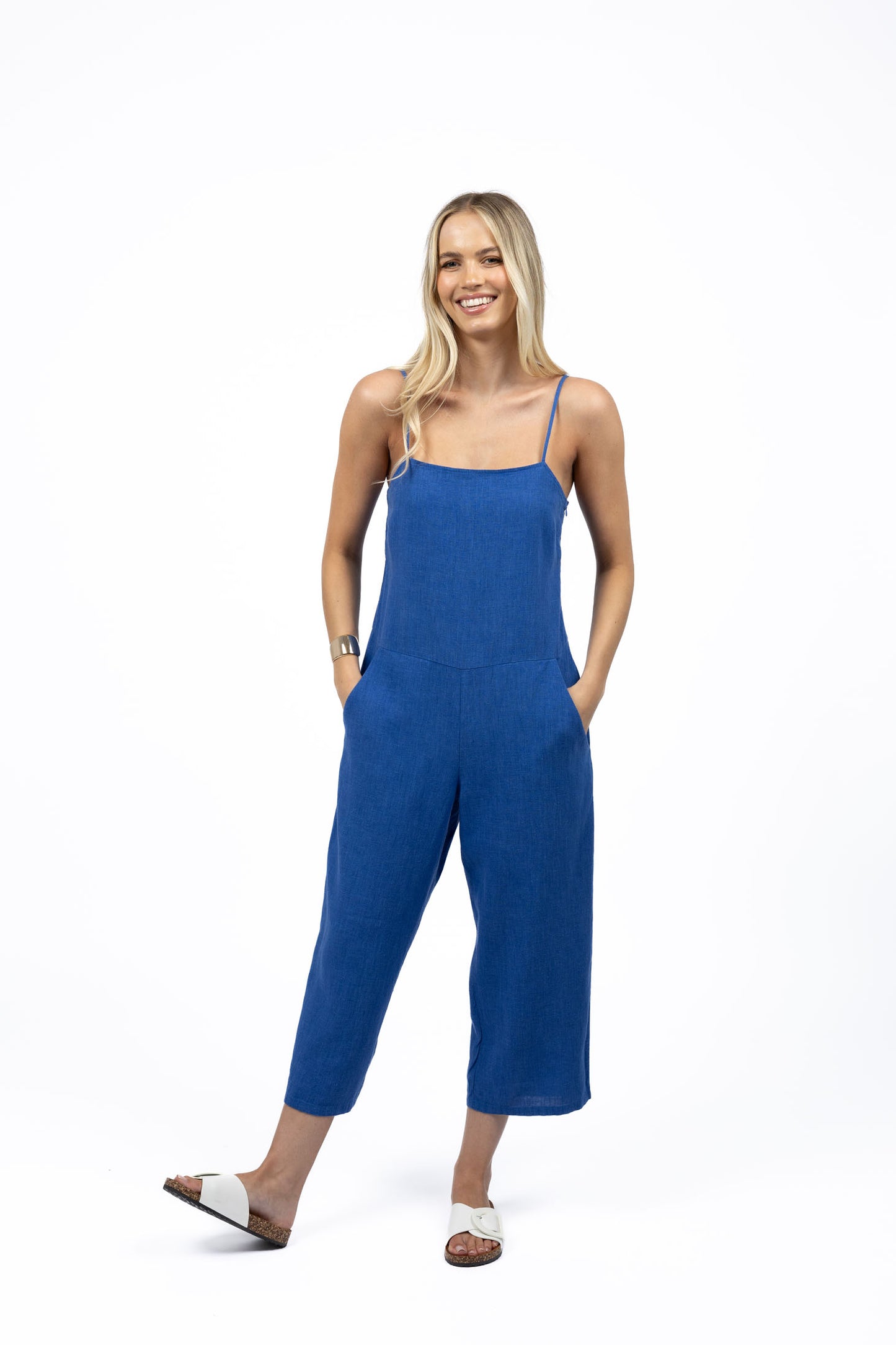 LOVE JUMPSUIT - ROYAL BLUE