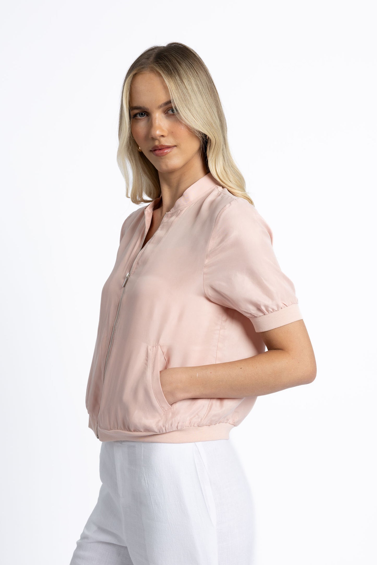 HARPER JACKET -Seafoam
