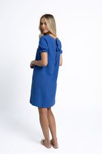 SANA SHIFT DRESS - Royal Blue
