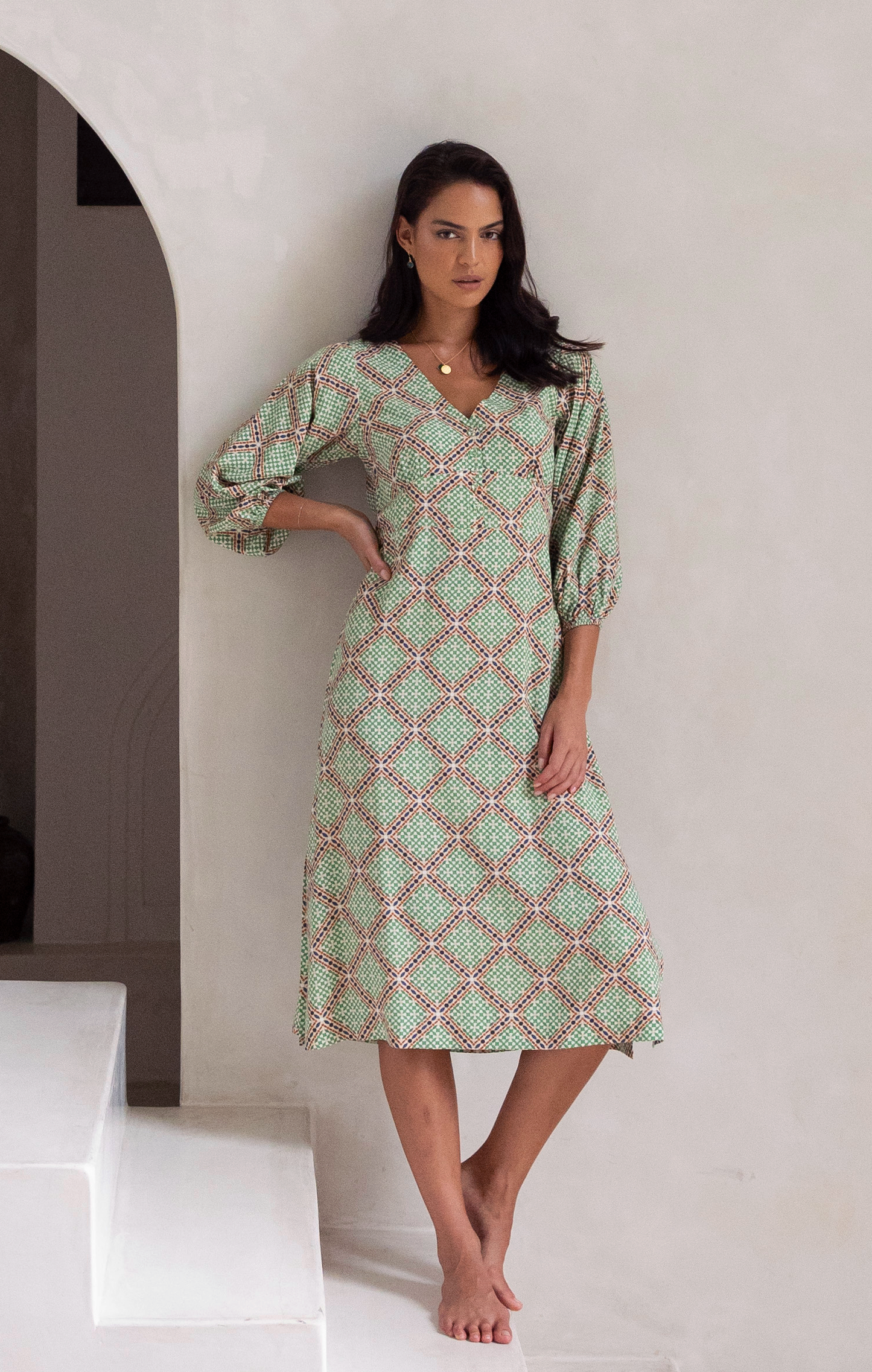 MARRAKESH MIDI DRESS From Humidity Lifestyle