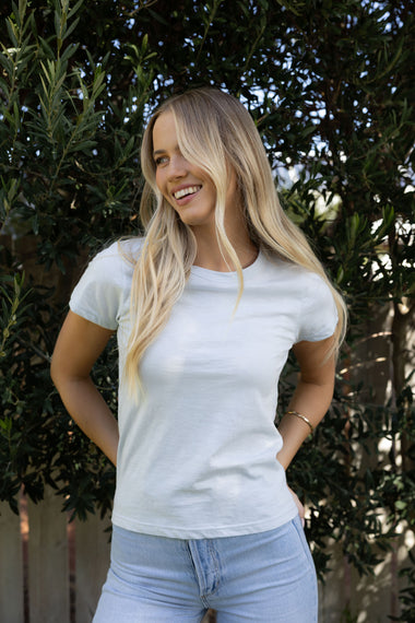 Bene Tee - Ice Blue colour