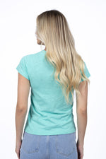 Bene Tee - Lagoon Green colour