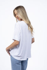 DIPPY TEE - LAGOON GREEN
